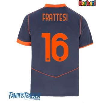 Inter Milan Davide Frattesi #16 Tricou Fotbal Replică 2025-26 Barbati Treilea